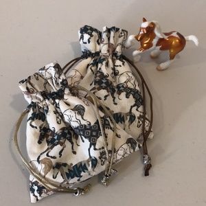 Model Horse Draw String Padded Storage Bundle